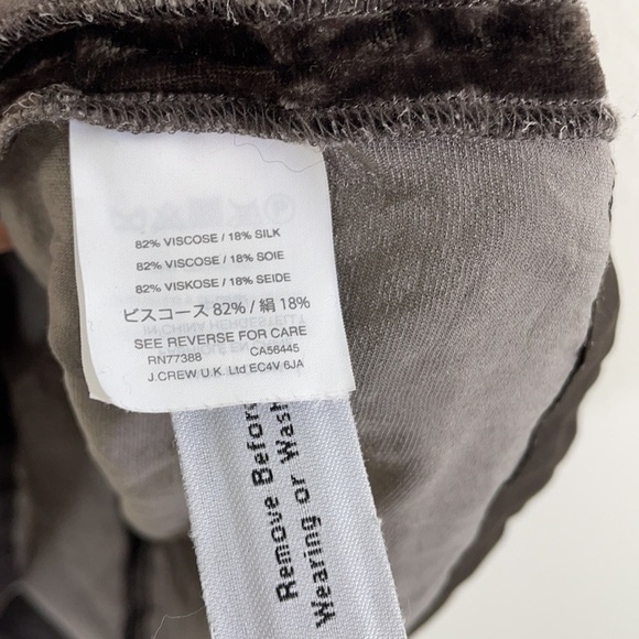 Madewell Velvet Silk Blend Choker Top - Picture 11 of 12